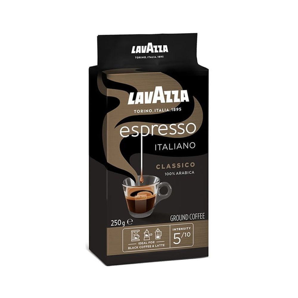 Lavazza Talianska mletá káva 100% Arabica "Caffe Macinato Selezione 100% Arabica Caffe Espresso Italiano" 250g Lavazza